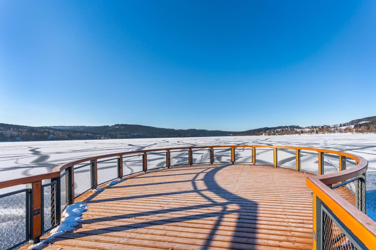 Apartament A121 Molo Lipno S Infrasaunou - Residence Koubek 伏尔塔瓦河畔利普诺 外观 照片