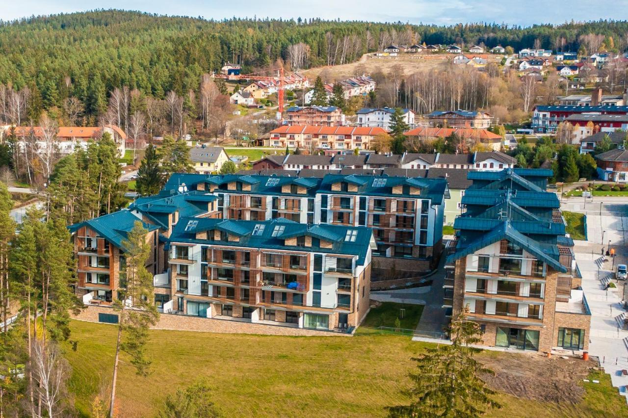 Apartament A121 Molo Lipno S Infrasaunou - Residence Koubek 伏尔塔瓦河畔利普诺 外观 照片
