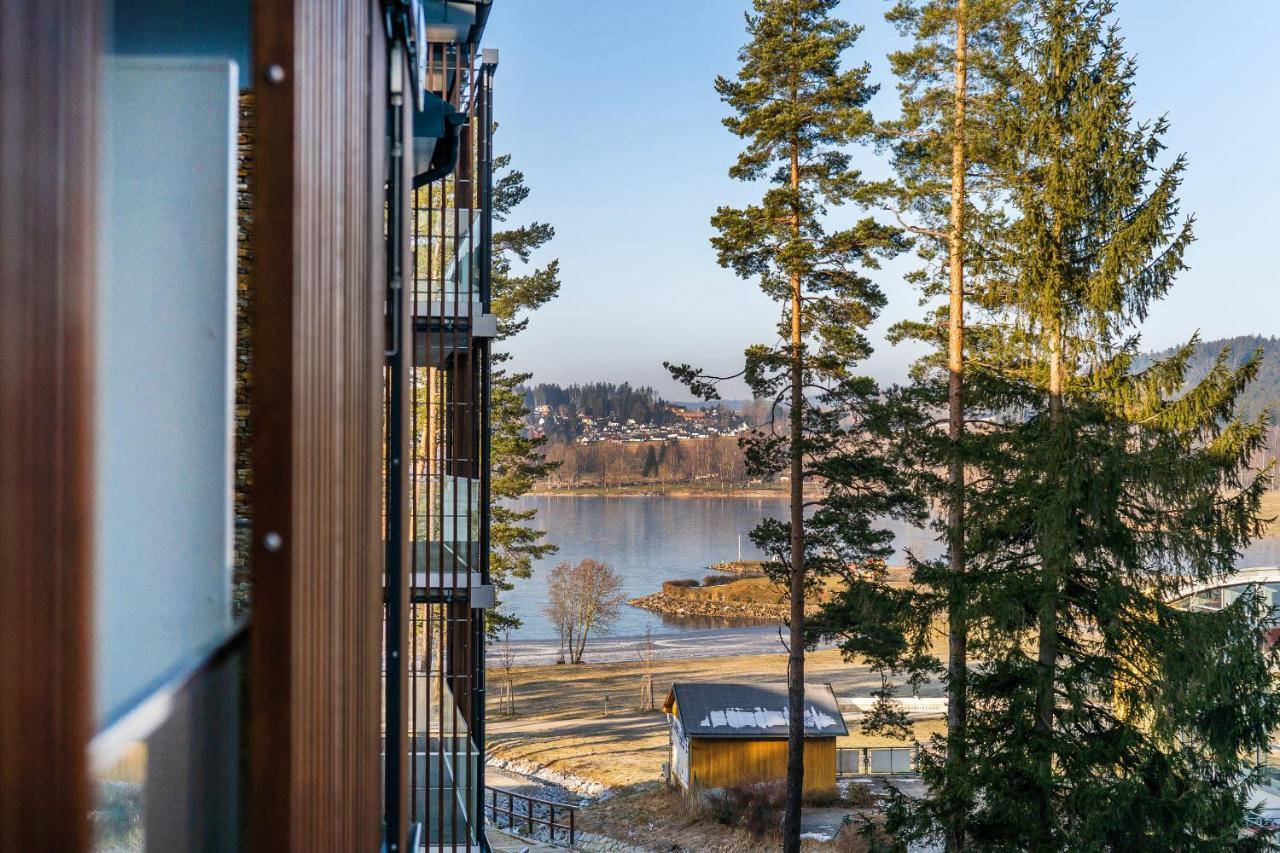 Apartament A121 Molo Lipno S Infrasaunou - Residence Koubek 伏尔塔瓦河畔利普诺 外观 照片