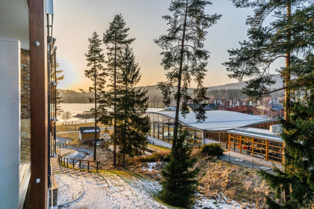 Apartament A121 Molo Lipno S Infrasaunou - Residence Koubek 伏尔塔瓦河畔利普诺 外观 照片